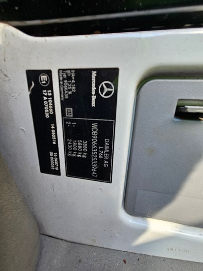2007 MERCEDES SPRINTER DIESEL, 2.1, TURBO, 10/06-04/18  INTERCOOLER