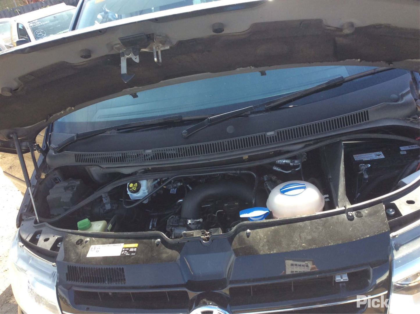 2015 VOLKSWAGEN TRANSPORTER DIESEL, 2.0, TURBO, T5, CCHA CODE, 03/10-06/15  ENGINE