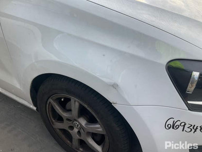 2013 VOLKSWAGEN POLO 6R, HEATED TYPE, 05/10-05/14  LEFT DOOR MIRROR