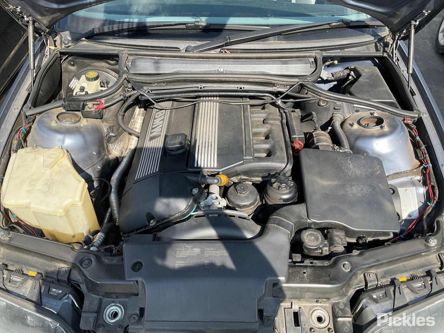 2001 BMW 3 SERIES E46, POWER, DUAL RAIL TYPE, SEDAN/WAGON, 09/98-01/05  LEFT REAR WND REG MOTOR