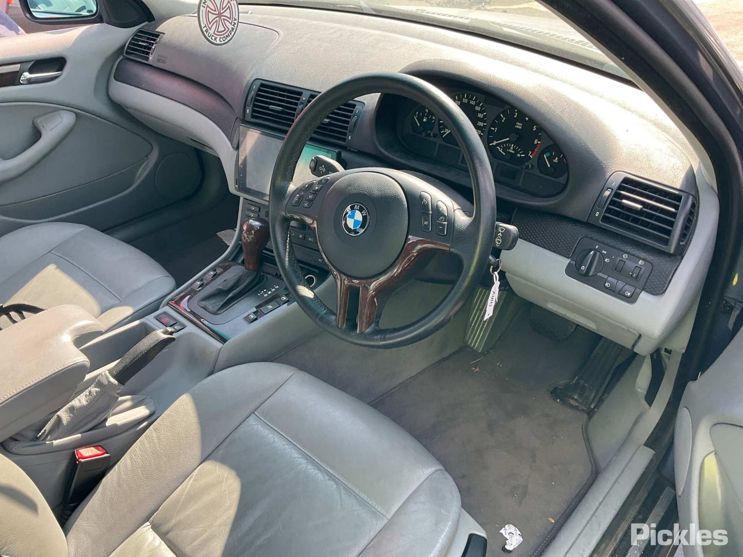 2001 BMW 3 SERIES RH FRONT, SEAT BELT ONLY, E46, 09/98-07/06  SEAT BELT STALK