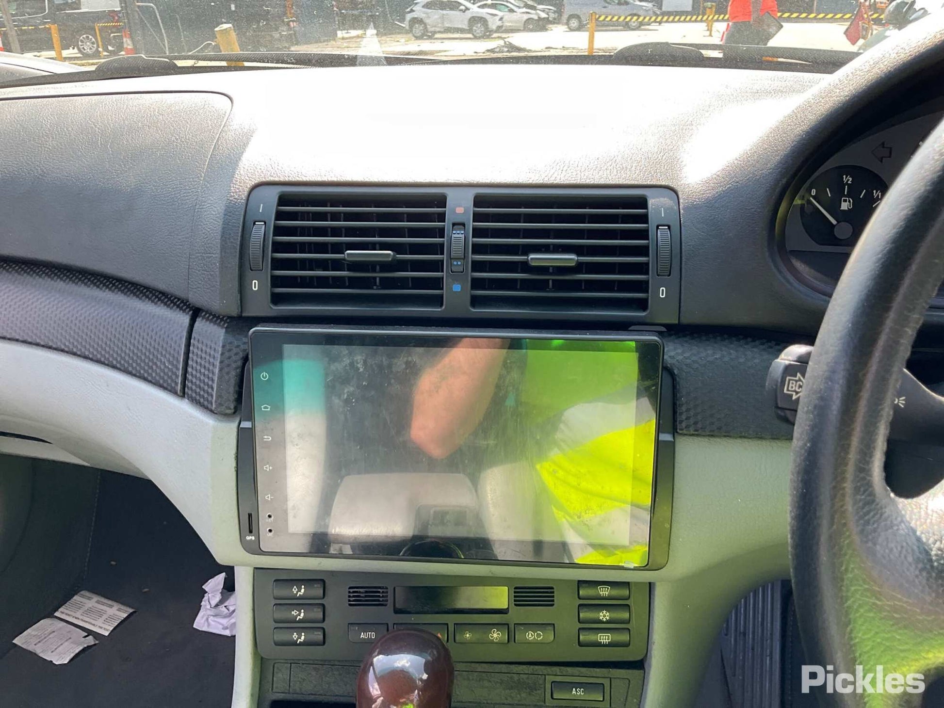 2001 BMW 3 SERIES RH FRONT, SEAT BELT ONLY, E46, 09/98-07/06  SEAT BELT STALK