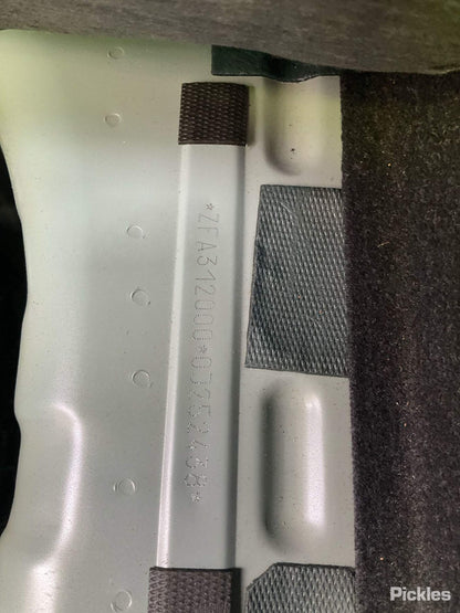 2014 FIAT 500 LH FRONT, ASSY (BELT AND STALK), 03/08-  SEAT BELT STALK