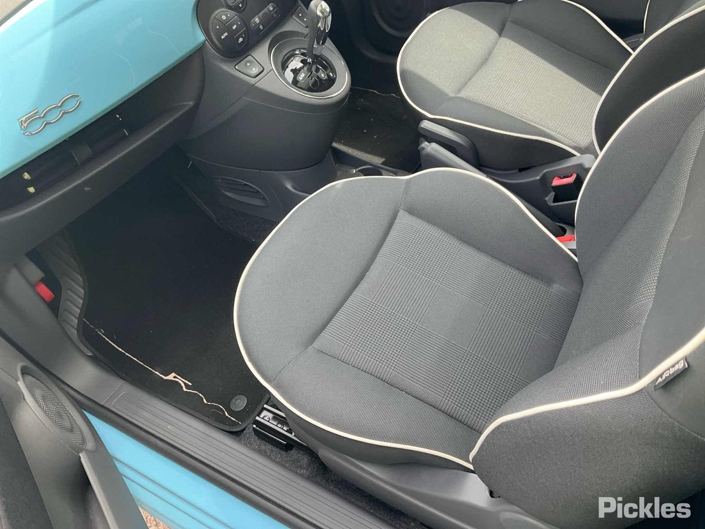 2014 FIAT 500 NON 500E, 03/08-  RIGHT GUARD