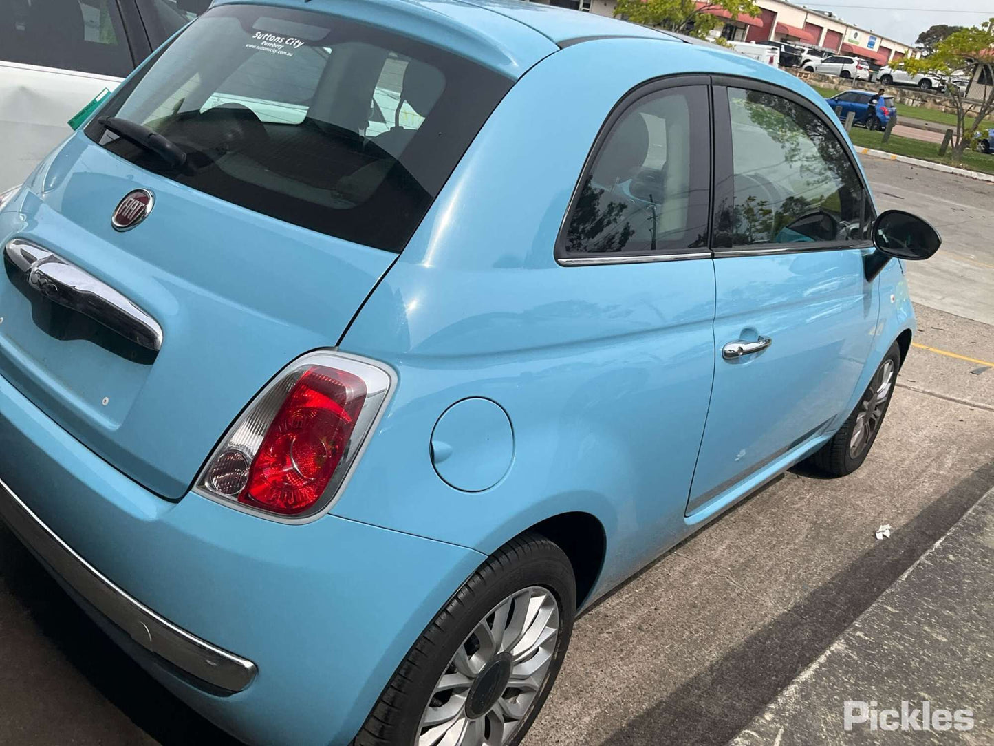 2014 FIAT 500 NON 500E, 03/08-  RIGHT GUARD