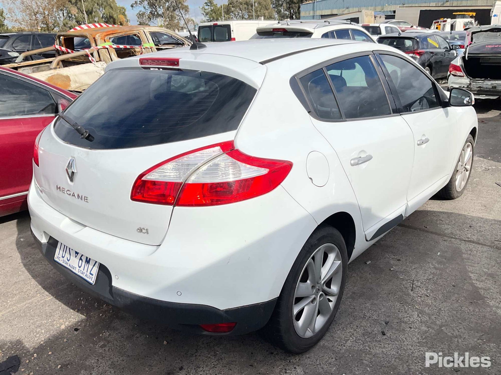 2012 RENAULT MEGANE AUTO, 1.5, K9K, DIESEL, TURBO, X32/K95, 09/11-05/16 214100068R  RADIATOR