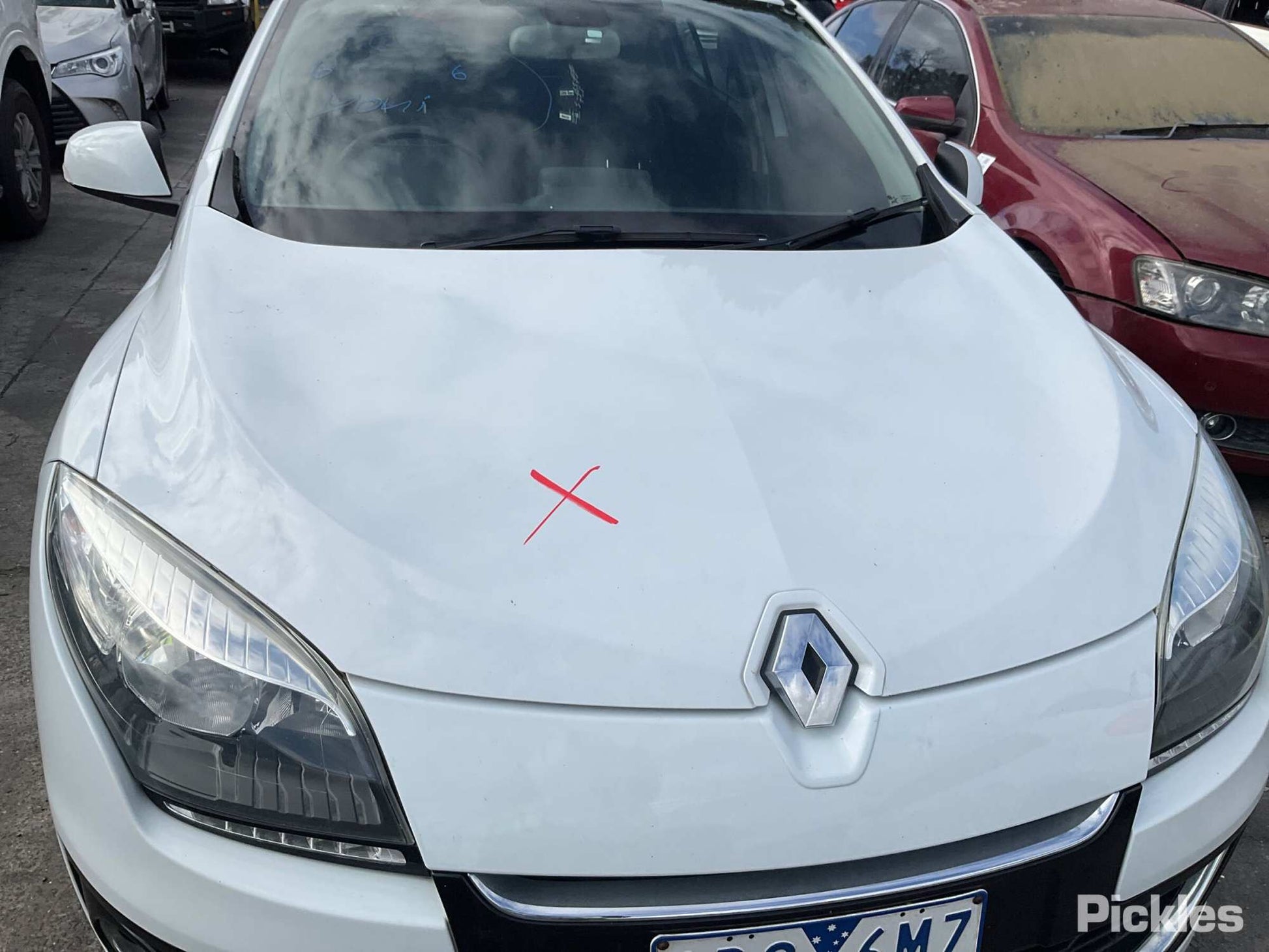 2012 RENAULT MEGANE  X32/B95, 5DR HATCH, 09/10-05/16 752107160R  RADIATOR SUPPORT