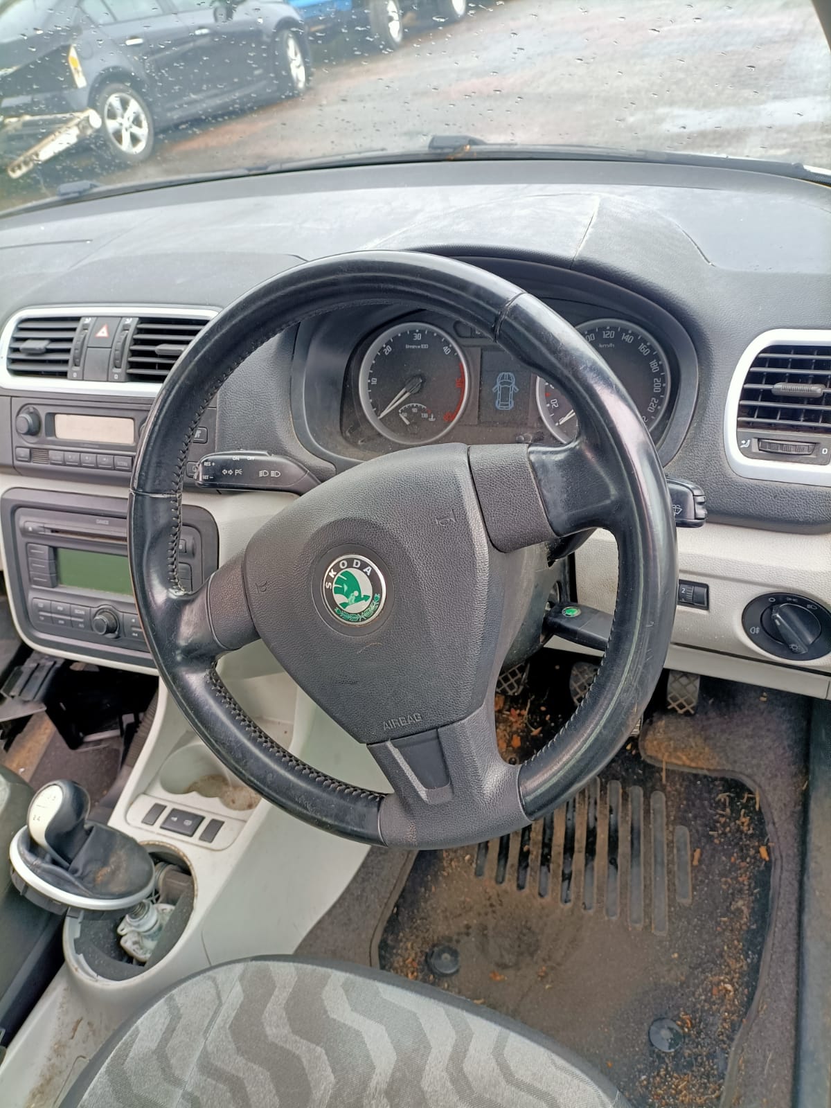 2008 SKODA ROOMSTER 5J 10/07-01/14 5J7845022C RIGHT DOOR MIRROR