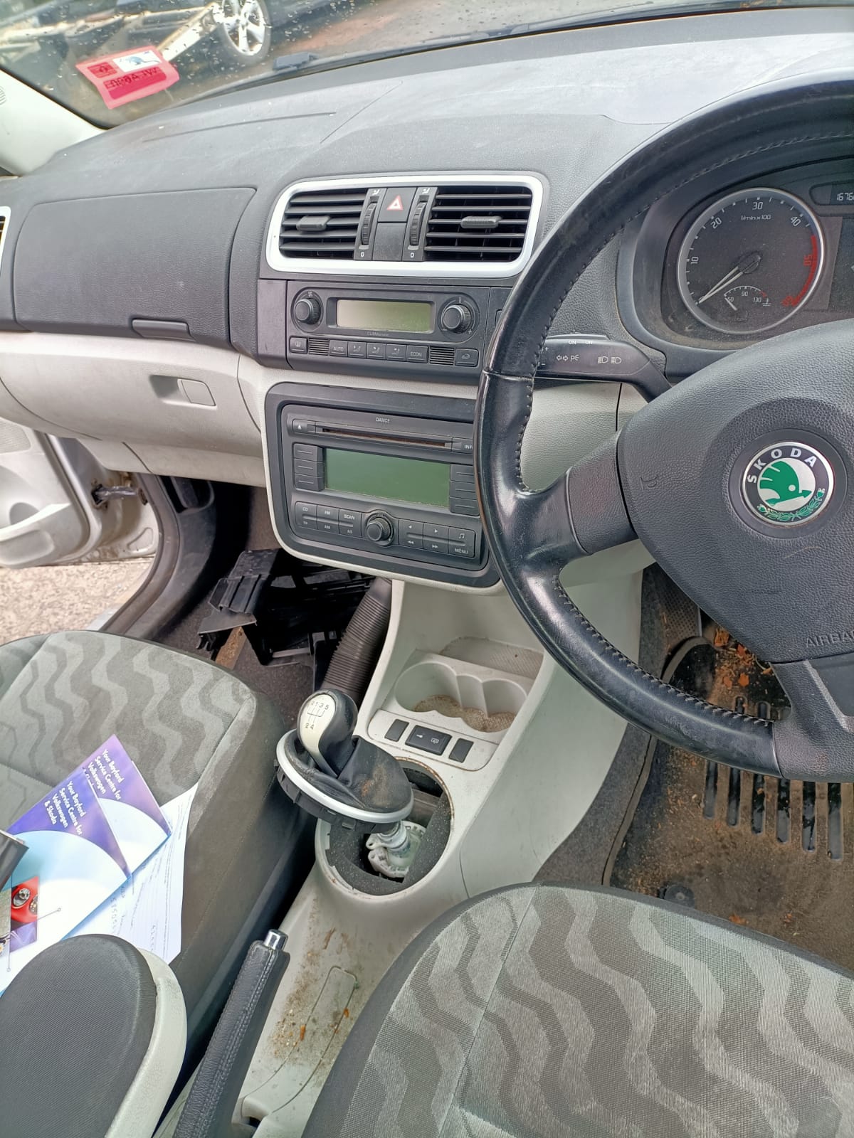 2008 SKODA ROOMSTER 5J 10/07-01/14  INSTRUMENTCLUSTER