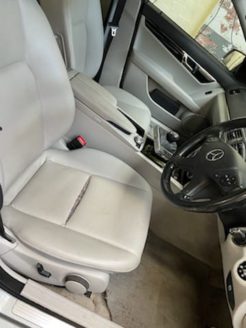 2009 MERCEDES C CLASS LEFT REAR DOOR LOCK, W204/S204, NON KEYLESS ENTRY TYPE, 07/07-07/14 A2047300335 DOOR BOOT GATE LOCK