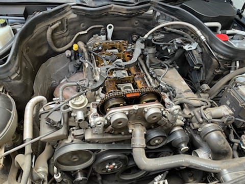 2009 MERCEDES C CLASS REAR, W204/S204/C204, 3.07 RATIO, 07/07-01/15 A2043500614 DIFFERENTIAL CENTRE