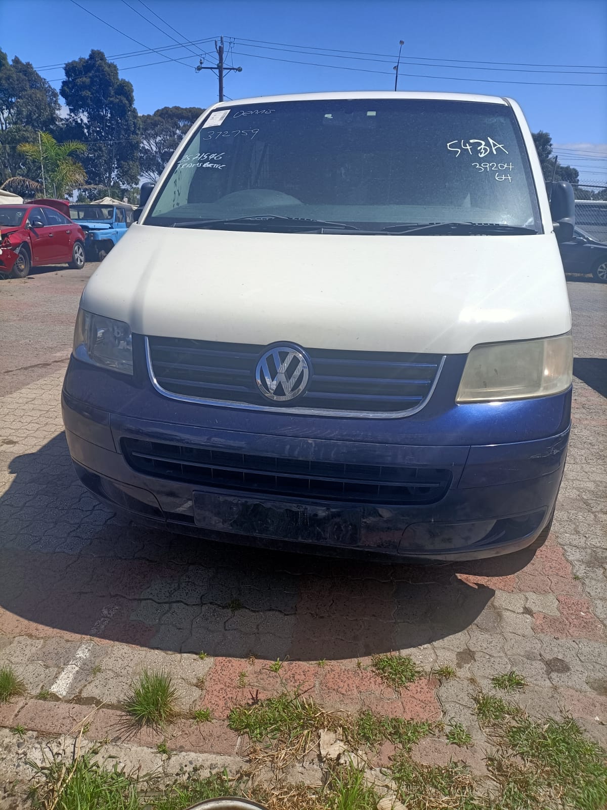 2005 VOLKSWAGEN TRANSPORTER T5, TRANSPORTER, VAN, TAILGATE, 08/04-09/09 7H0945096G RIGHT TAILLIGHT