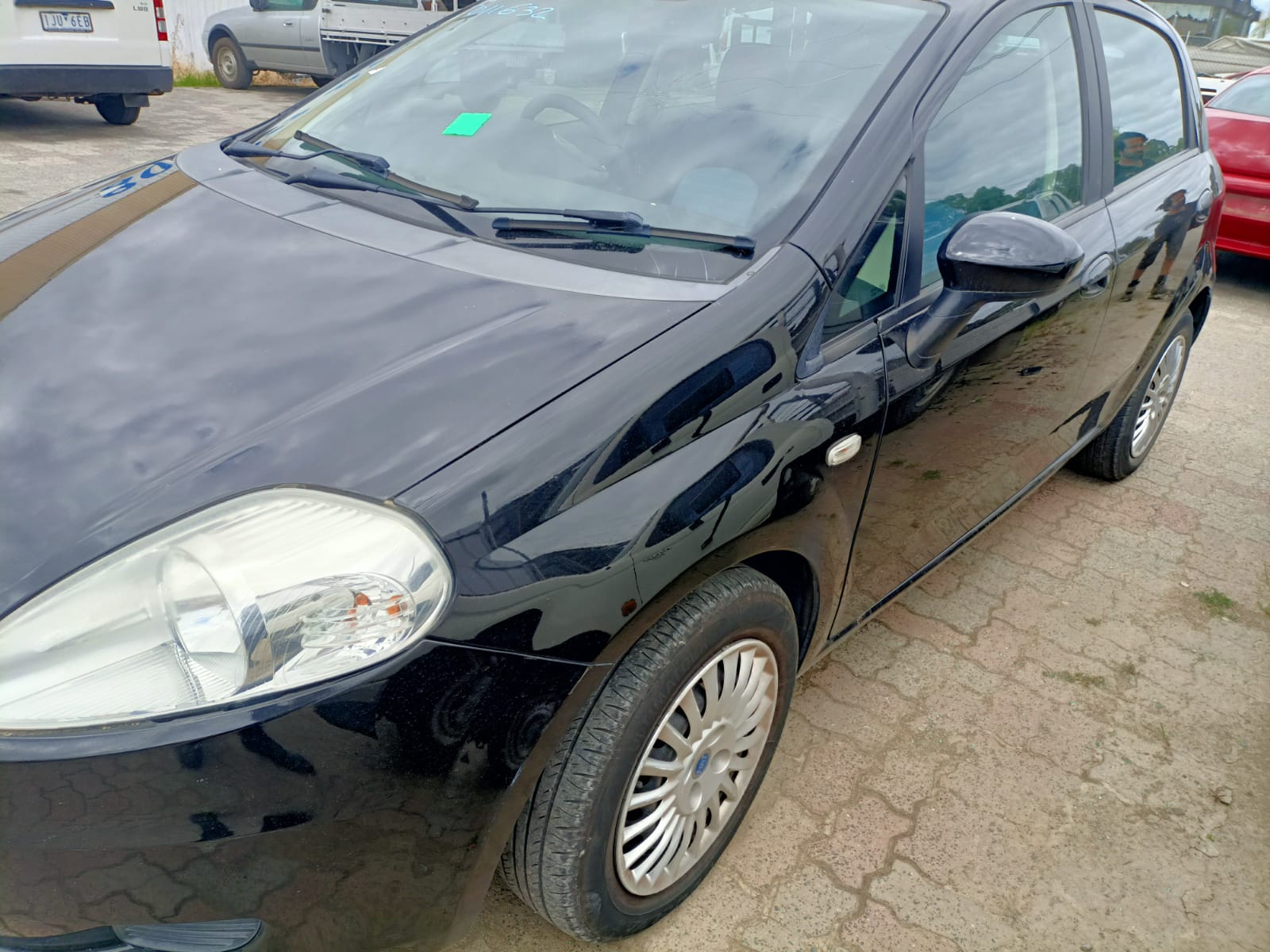 2007 FIAT PUNTO 5DR HATCH, 07/06-12/09 51776868 RIGHT FRONT DOOR