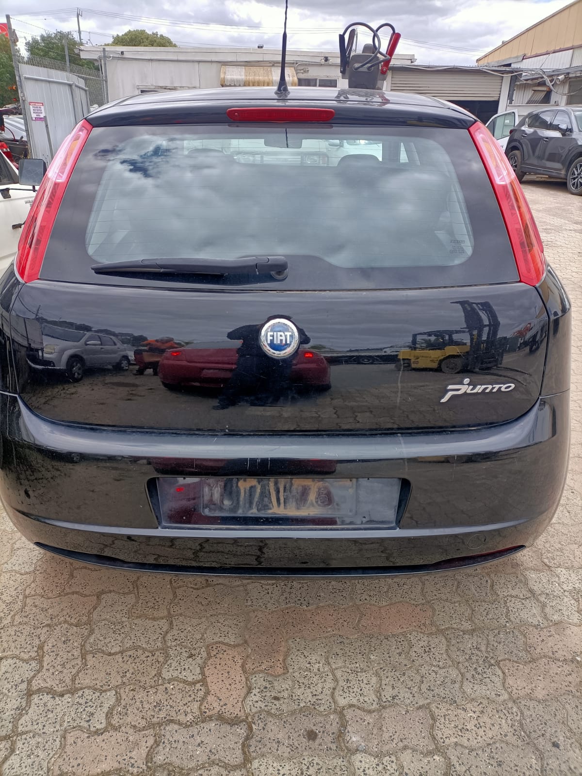 2007 FIAT PUNTO 5DR HATCH, 07/06-12/09 51776868 RIGHT FRONT DOOR