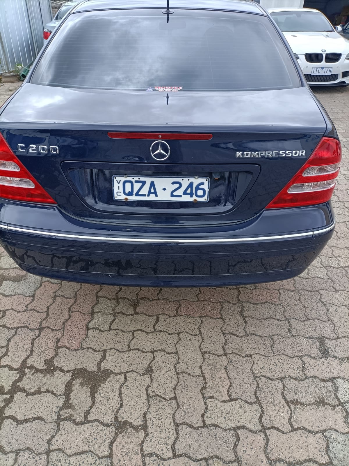 2001 MERCEDES C CLASS W203, SEDAN, 11/00-06/07 A2037300205 RIGHT REAR DOOR SLIDING