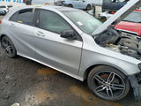 2016 MERCEDES A CLASS W176, NON AIRBAG BADGE TYPE, BLACK STITCH, 03/13-03/18 A0004603403 STEERING WHEEL