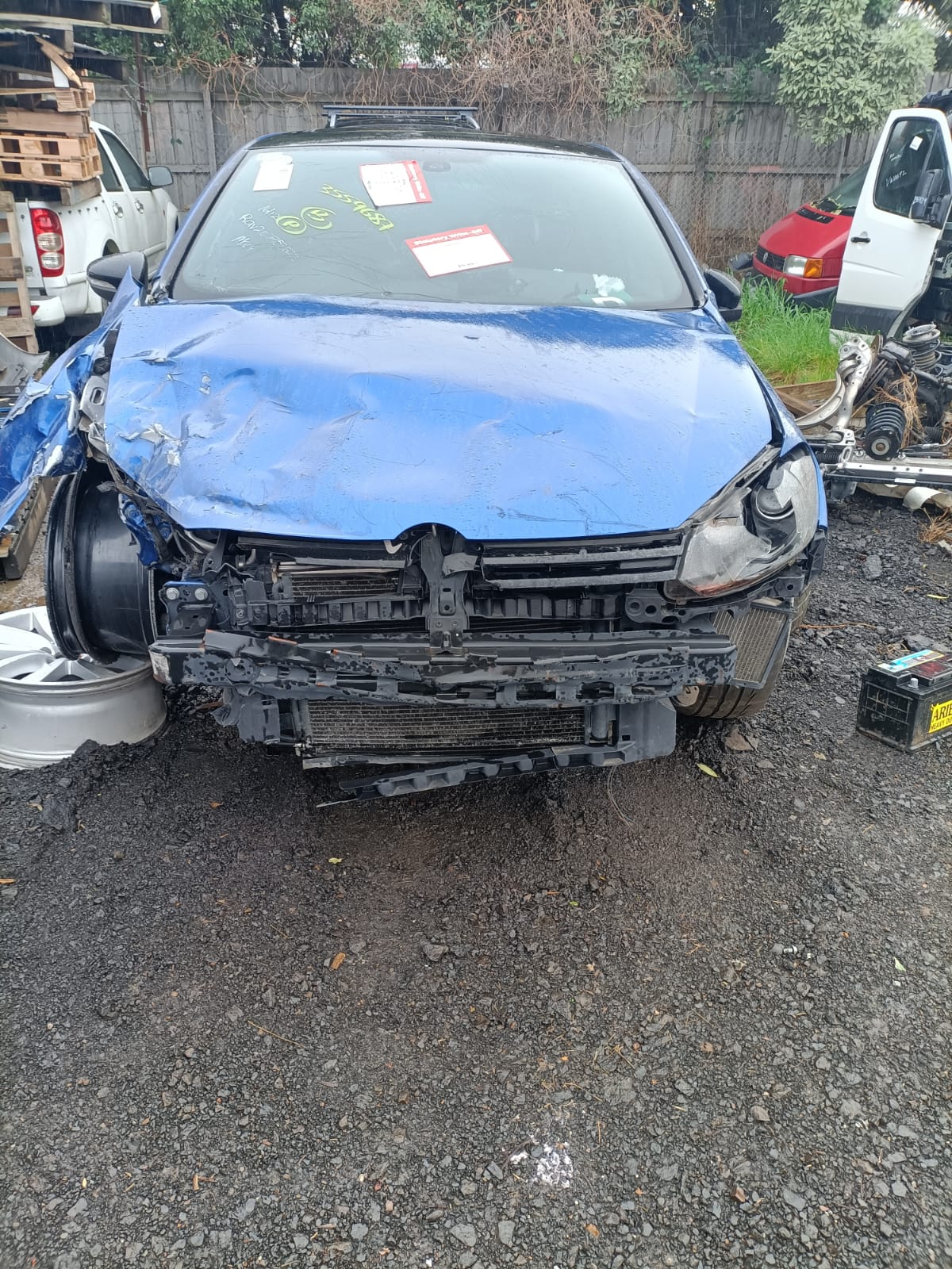 2012 VOLKSWAGEN GOLF GEN 6, HATCH, DOOR REG ASSY (REG AND MOTOR), 10/08-03/13 5K4839461 LEFT REAR WND REG MOTOR