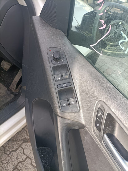 2011 VOLKSWAGEN TIGUAN LEATHER, 5N, BLACK, 05/08-08/16 1T0419091AC STEERING WHEEL