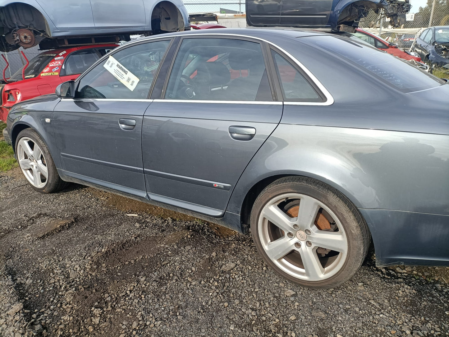 2006 AUDI A4 UNDER CAR-CAT TYPE, 2.0, PETROL, BGB/BWE CODE, B7, 08/04-07/09 8E0254200HX CATALYTIC CONVERTER