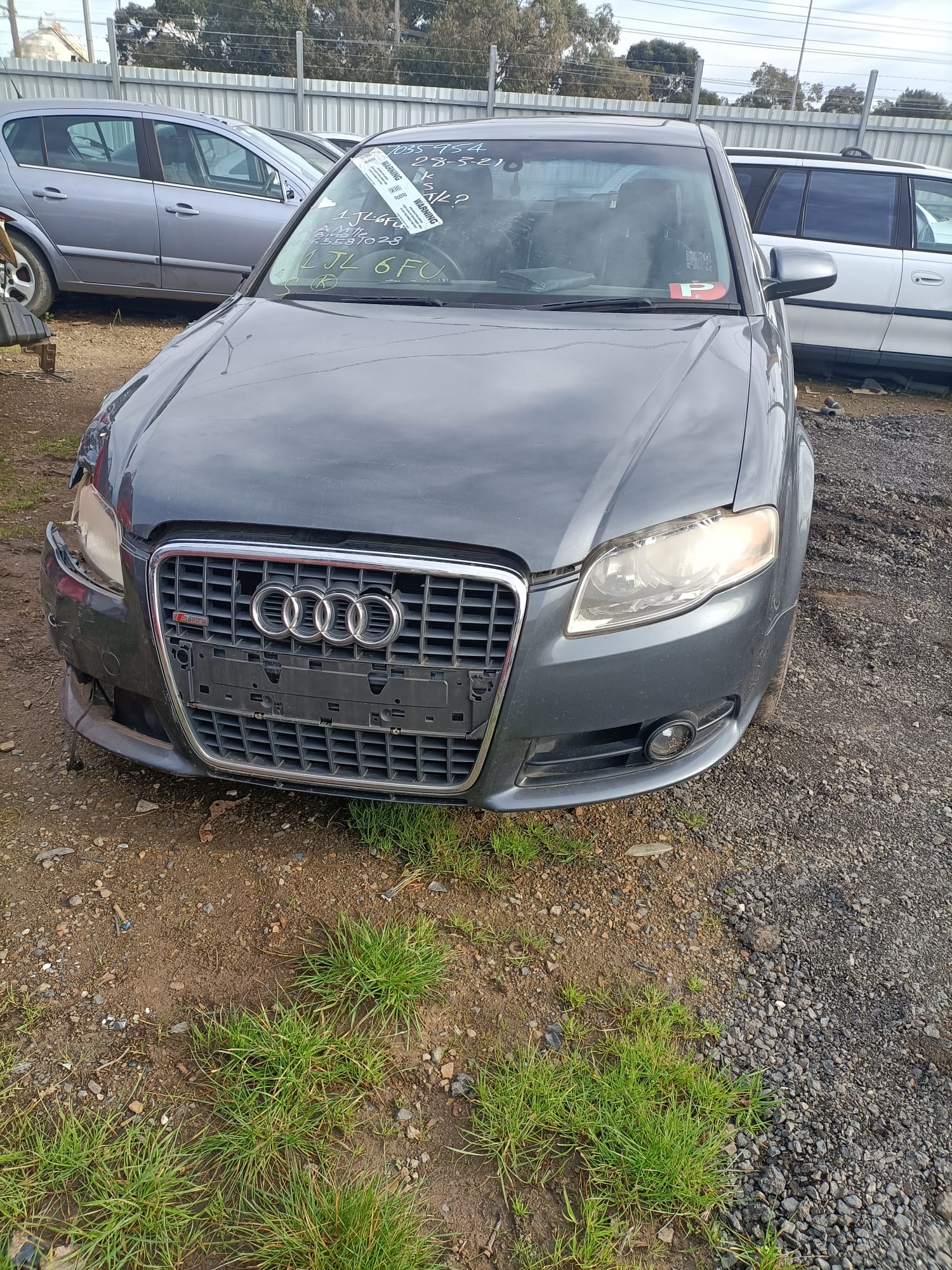 2006 AUDI A4 2.0, PETROL, TURBO, P/N 06F133062Q, B7, 08/04-07/09 06F133062Q THROTTLE BODY