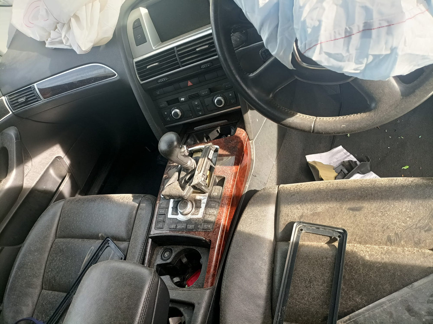 2008 AUDI A6 C6, VIN WAUZZZ4F... 4F0839462B RIGHT REAR WND REG MOTOR