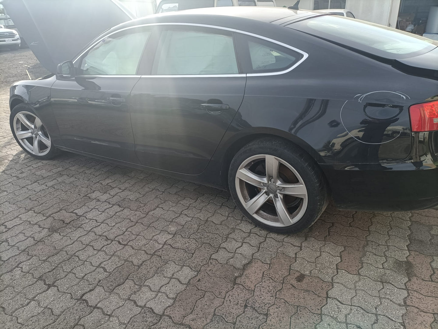 2010 AUDI A5/S5 DISPLAY UNIT, 6.5in NON SAT NAV TYPE, 8T, 10/07-11/16  RADIO CD DVD SAT TV