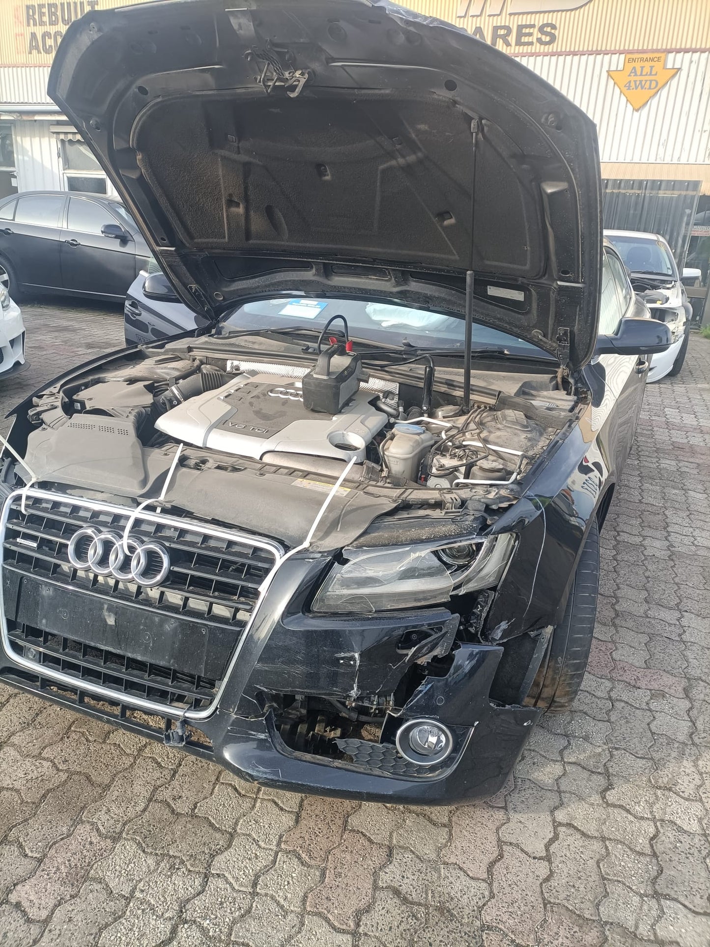 2010 AUDI A5/S5 DISPLAY UNIT, 6.5in NON SAT NAV TYPE, 8T, 10/07-11/16  RADIO CD DVD SAT TV