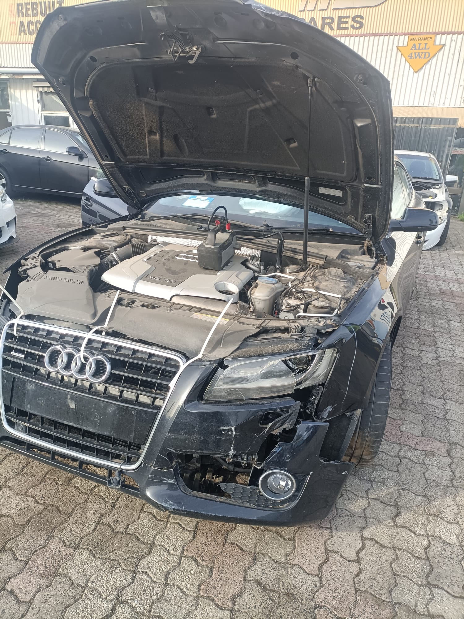 2010 AUDI A5/S5 DISPLAY UNIT, 6.5in NON SAT NAV TYPE, 8T, 10/07-11/16  RADIO CD DVD SAT TV