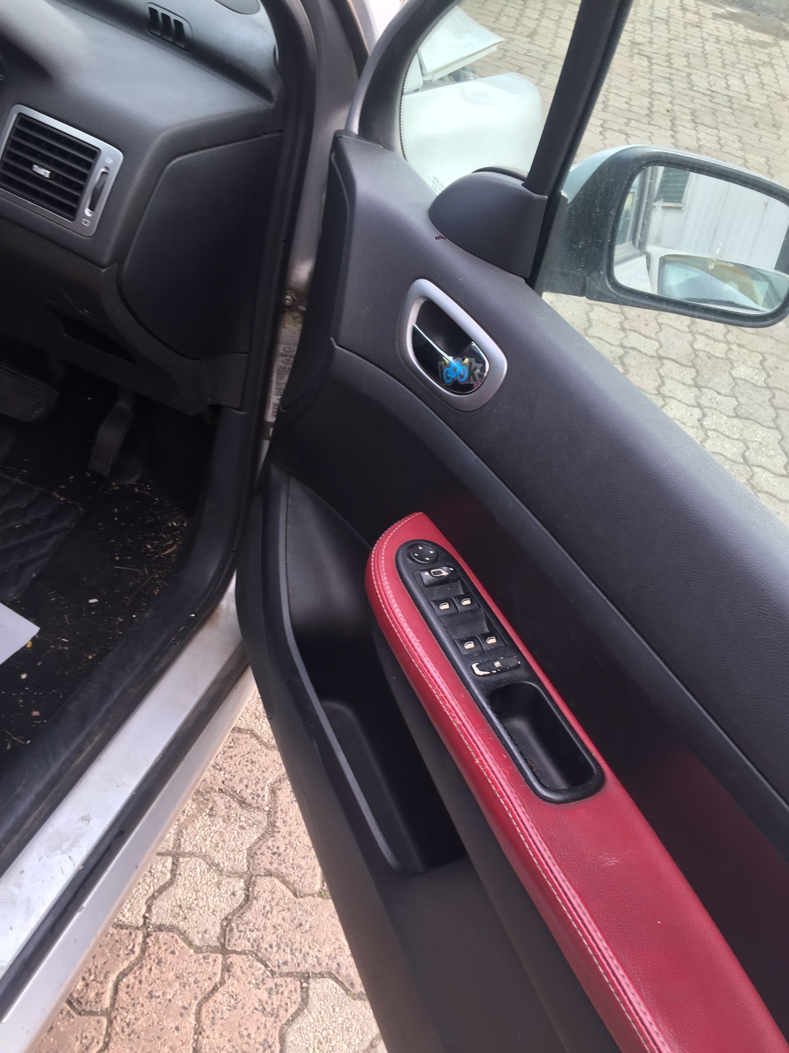 2004 PEUGEOT 307 T5-T6, POWER, FOLDING (2 PLUG TYPE), 12/01-12/09 8149CH RIGHT DOOR MIRROR