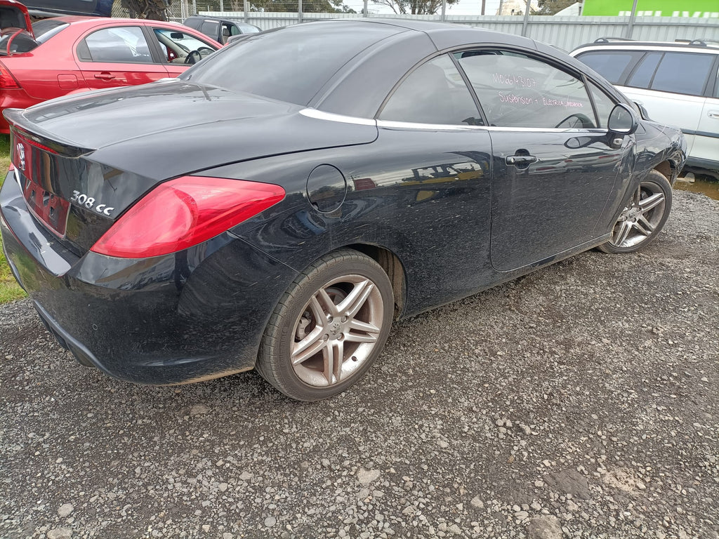 2009 PEUGEOT 308 T7, CABRIO, POWER FOLDING, 07/09-09/14 8153YA RIGHT DOOR MIRROR