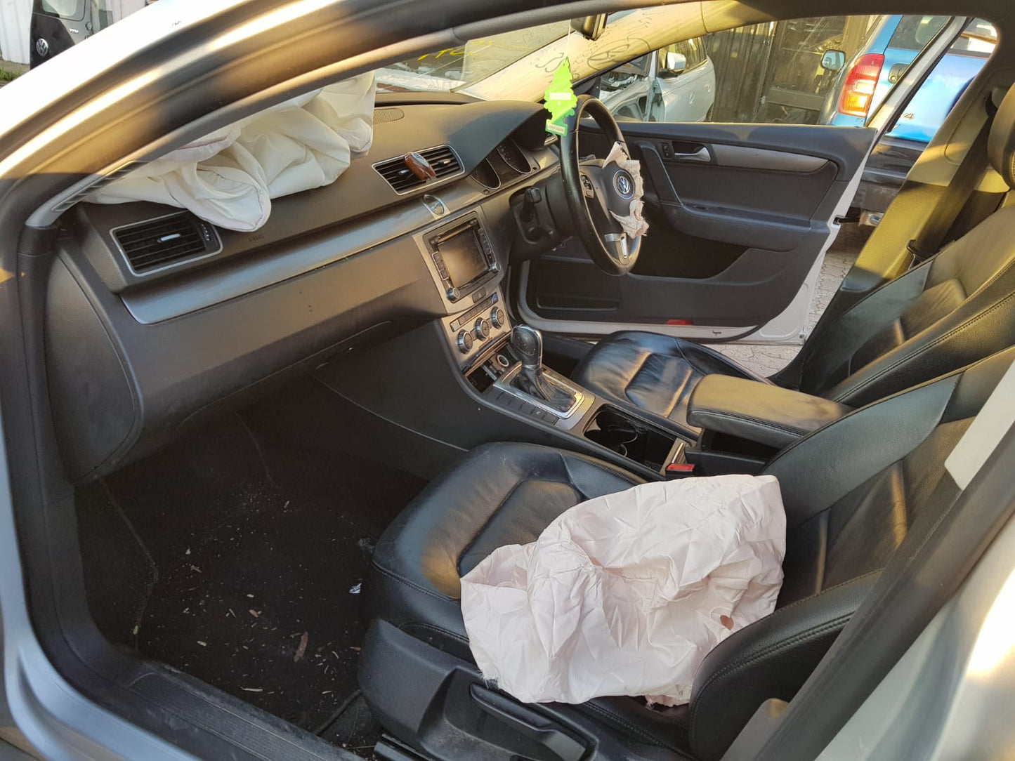 2012 VOLKSWAGEN PASSAT 3C/MK6 B7, PAIR, 09/10-05/15 1K0857551N 1K0857552K SUNVISOR