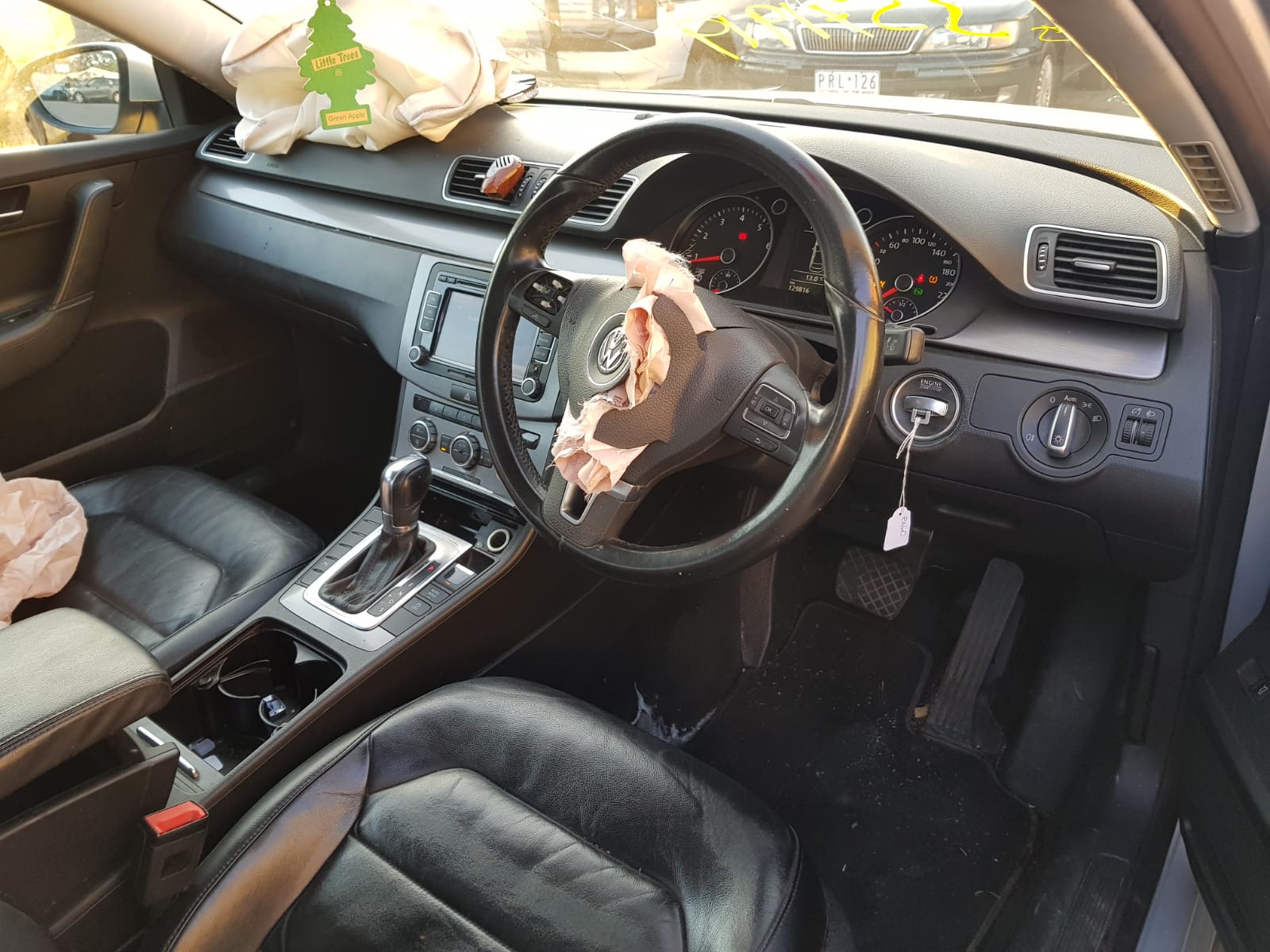 2012 VOLKSWAGEN PASSAT 3C/MK6 B6-B7, 3 KNOB DIAL, AUTO/AC BUTTON, 03/06-05/15 3AA907044BB HEATER AC CONTROLS