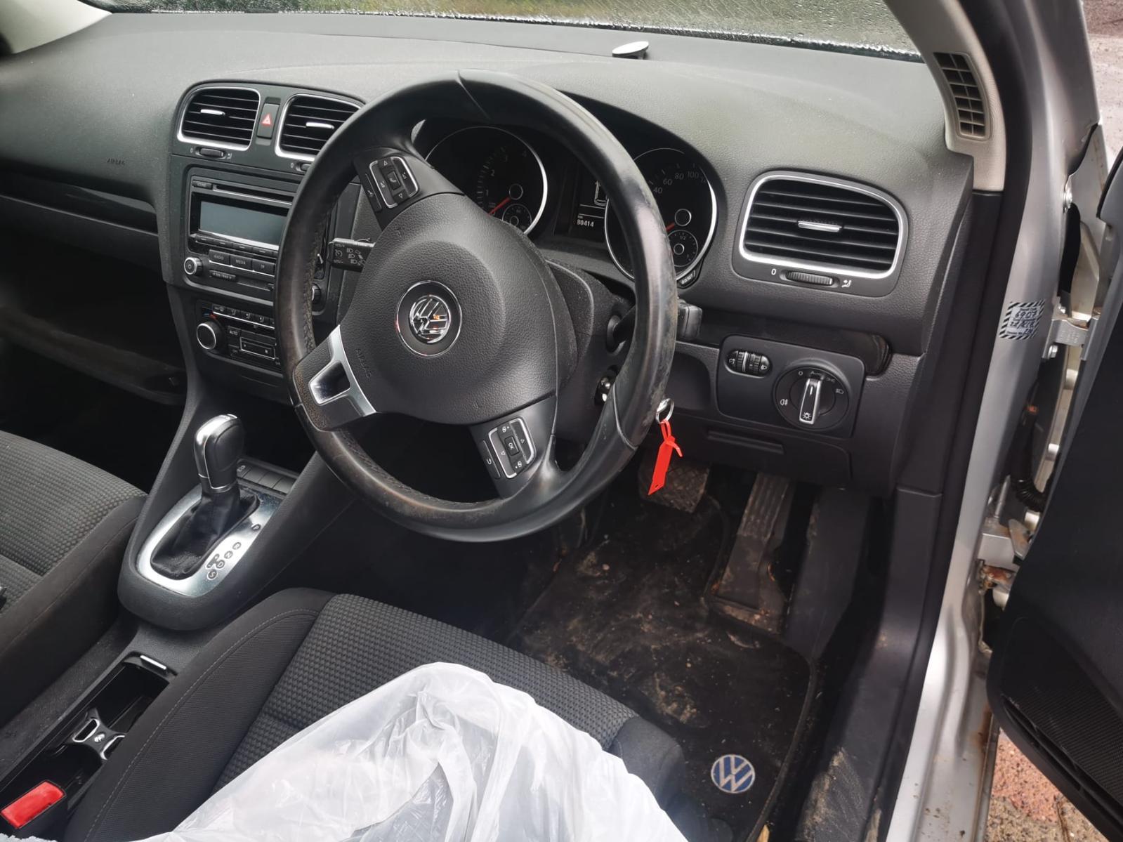 2013 VOLKSWAGEN GOLF GEN 6, 5DR HATCH, 12/08-03/13 5K6845025C LEFT REAR DOOR WINDOW