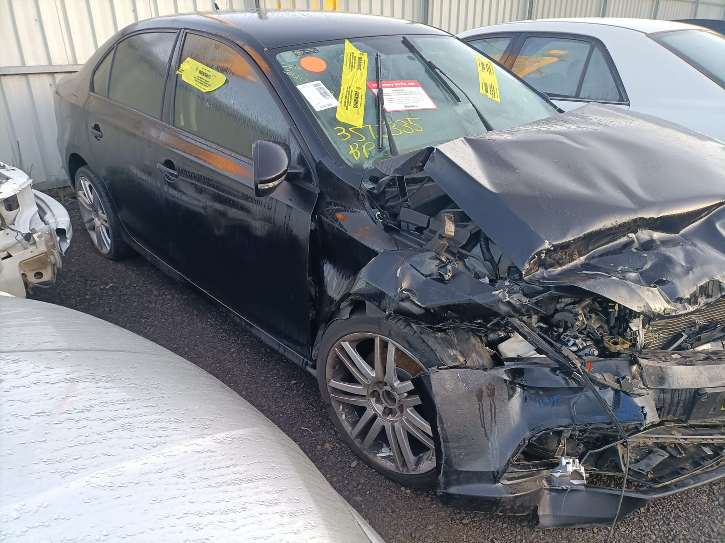 2015 VOLKSWAGEN JETTA RIGHT FRONT DOOR LOCK, P/N 5K2837016D, 1B, 02/11-12/17 5K2837016D DOOR BOOT GATE LOCK