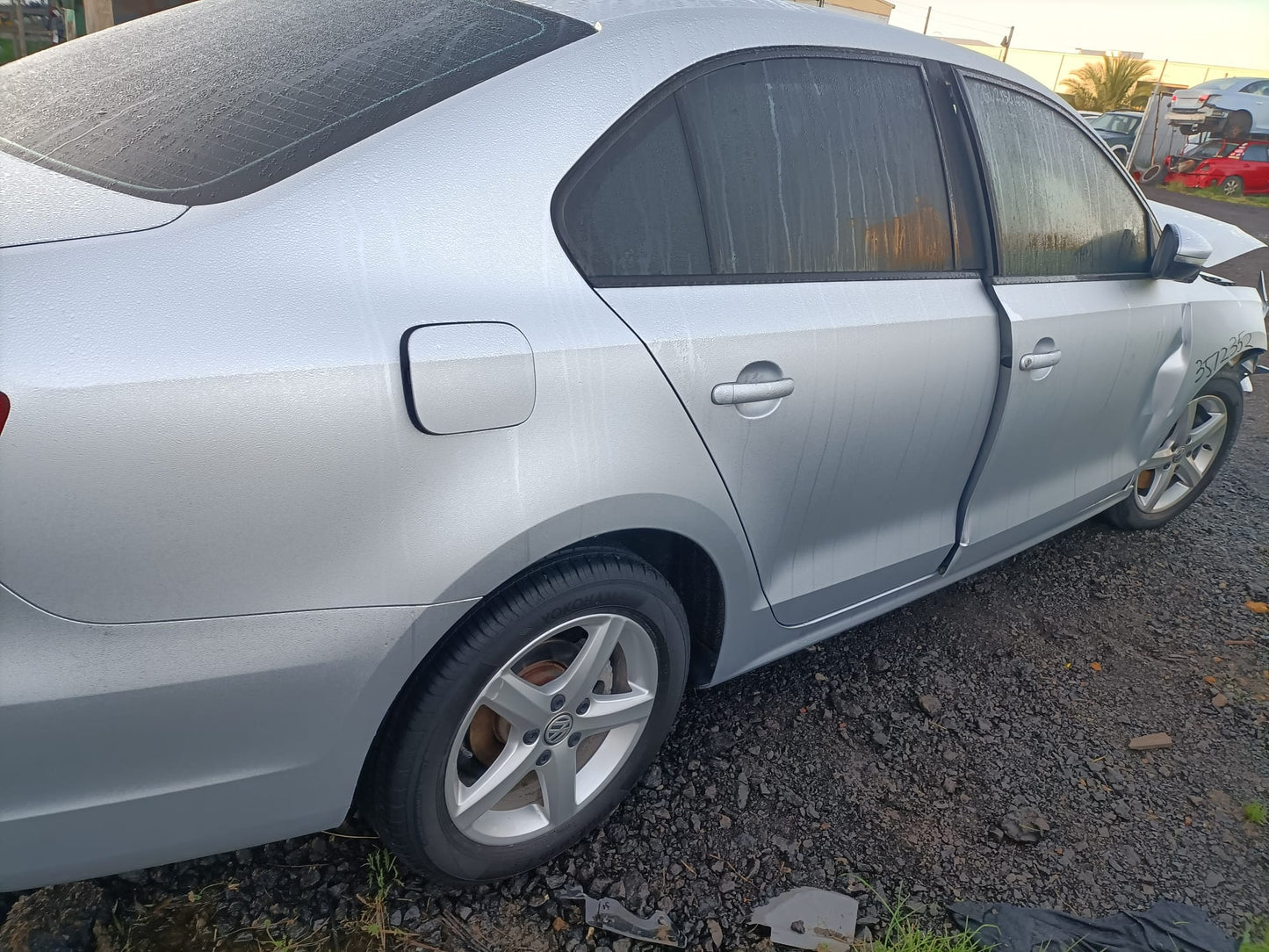 2013 VOLKSWAGEN JETTA 1B, 02/11-12/17 5C6837461E LEFT FRONT WINDOW REG MOTOR