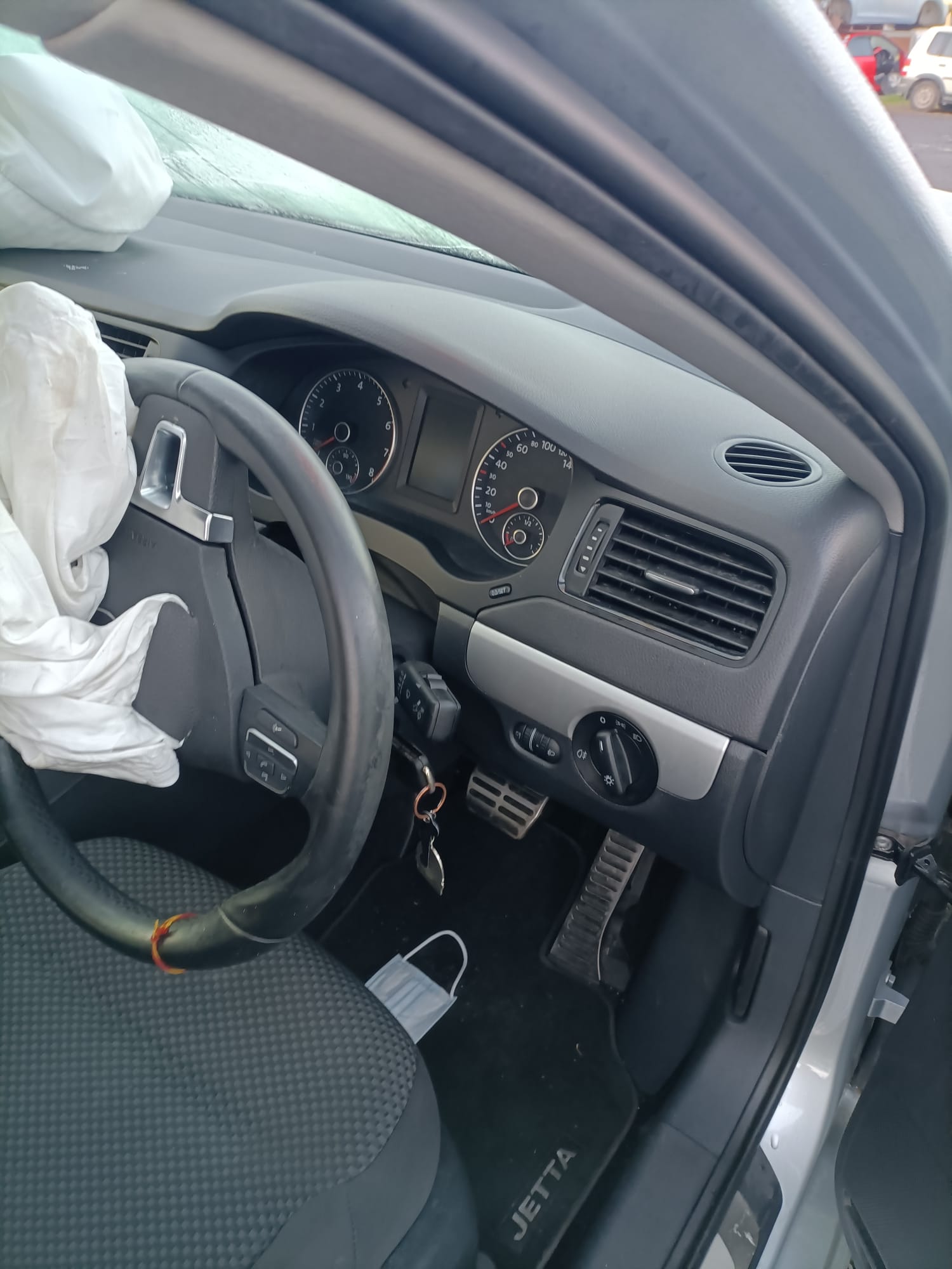 2013 VOLKSWAGEN JETTA RIGHT FRONT DOOR LOCK, P/N 5K2837016D, 1B, 02/11-12/17 5K2837016D DOOR BOOT GATE LOCK