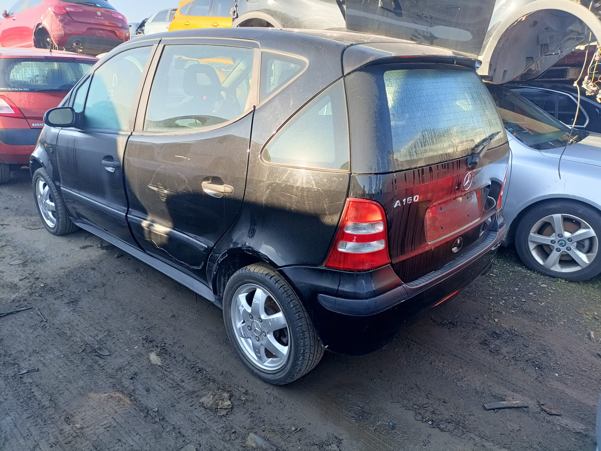 2003 MERCEDES A CLASS AUTO, FWD, PETROL, 1.6, W168, A160, 722.700 CODE, 3 CIRCLIP LINKAGE TYPE, 10/98-03/05  TRANS GEARBOX