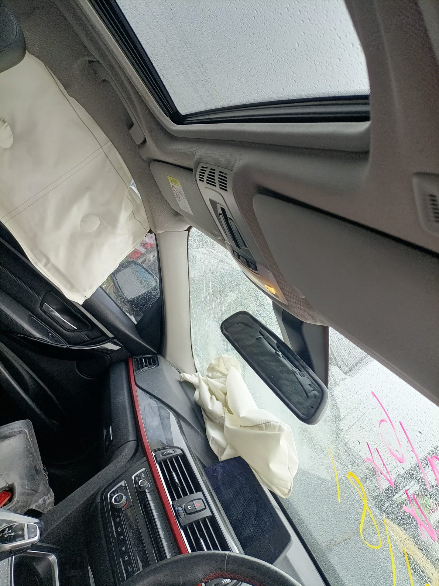 2014 BMW 3 SERIES F30, SEDAN, 11/11-02/19 51357259819 LEFT REAR DOOR WINDOW