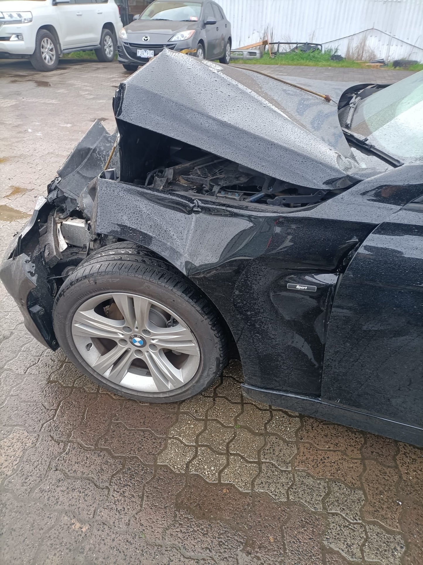 2014 BMW 3 SERIES DOOR REG ASSY (REG AND MOTOR), F30/F31, 11/11-02/19 51357281887 LEFT REAR WND REG MOTOR