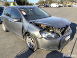 2009 VOLKSWAGEN GOLF DOWNPIPE-CAT TYPE, 1.4, PETROL, CTHD/CAVD CODE, GEN 6, 10/08-01/16  CATALYTIC CONVERTER