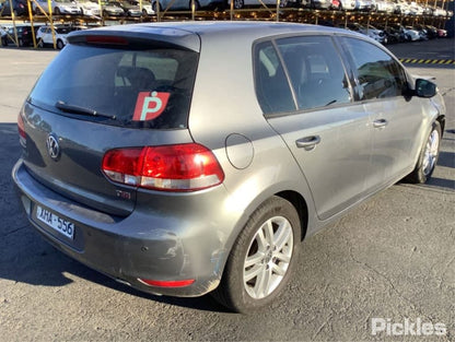 2009 VOLKSWAGEN GOLF DOWNPIPE-CAT TYPE, 1.4, PETROL, CTHD/CAVD CODE, GEN 6, 10/08-01/16  CATALYTIC CONVERTER