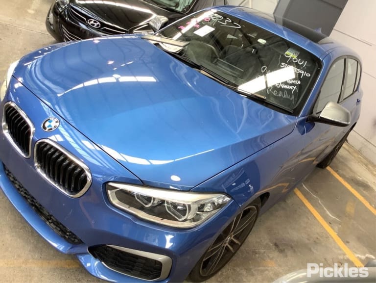 2019 BMW 1 SERIES F20, HATCH, 06/11-04/19 51357281883 LEFT REAR WND REG MOTOR