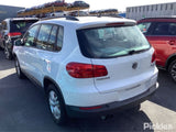 2011 VOLKSWAGEN TIGUAN 5N, 05/08-08/16 5N0845025 LEFT REAR DOOR WINDOW