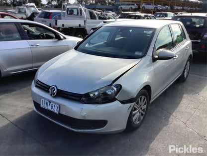 2010 VOLKSWAGEN GOLF STEERING WHEEL, HATCH, GEN 6, 12/08-03/13 5N0880201F RIGHT AIRBAG