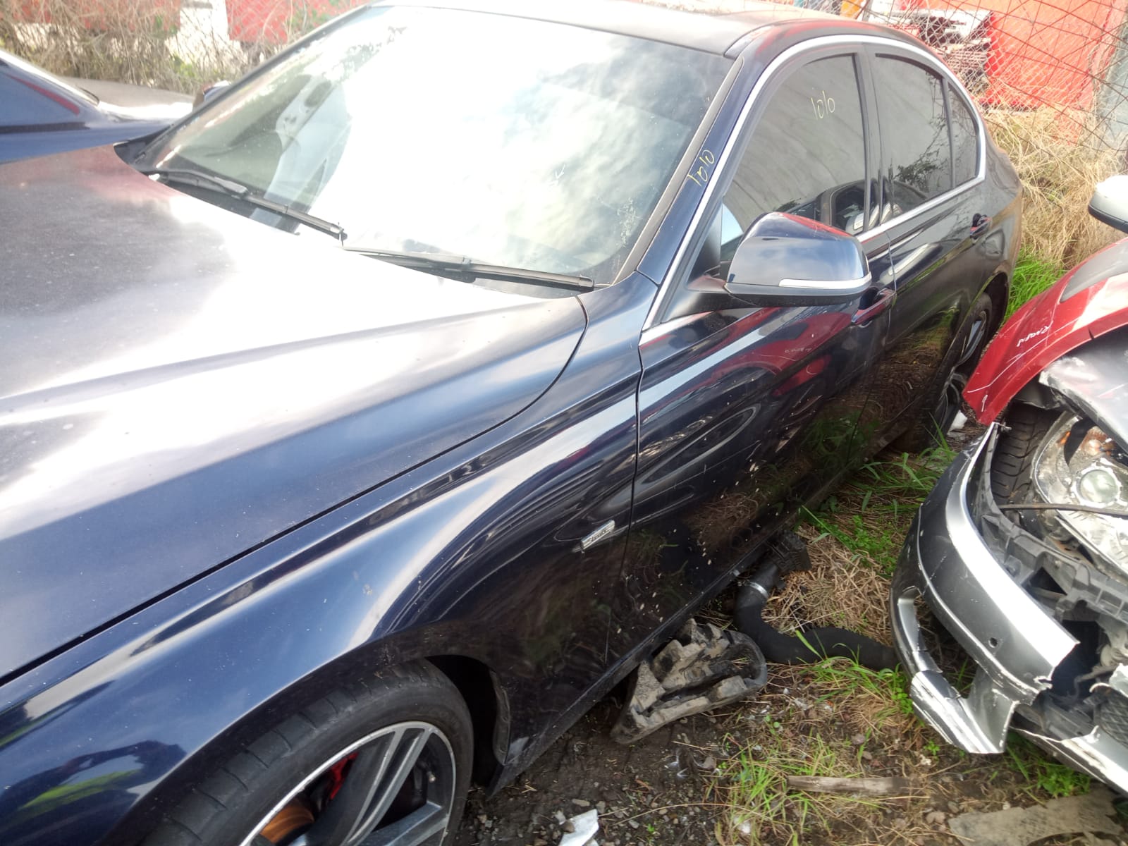 2012 BMW 3 SERIES DOOR REG ASSY (REG AND MOTOR), F30/F31, 11/11-02/19 51337281885 LEFT FRONT WINDOW REG MOTOR