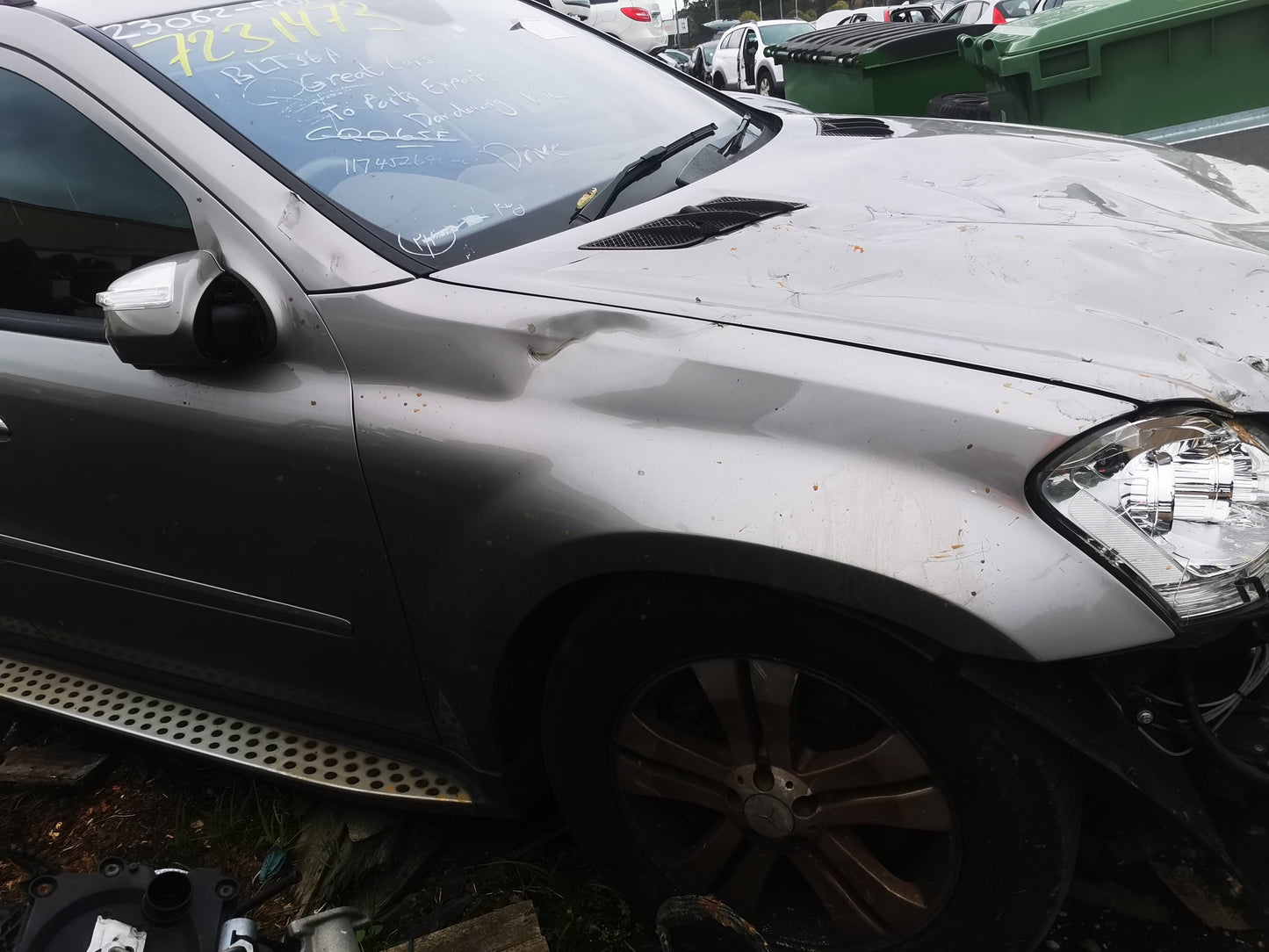 2009 MERCEDES GL CLASS REAR, 3.0, X164, DIESEL, 3.45 RATIO, 10/06-11/12 A1643500814 DIFFERENTIAL CENTRE