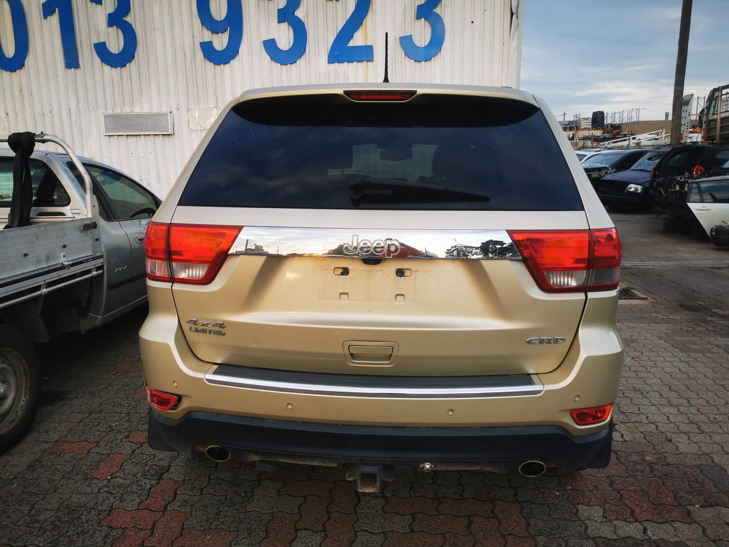 2011 JEEP GRANDCHEROKEE WK, 10/10-02/22  RIGHT REAR WND REG MOTOR