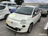 2008 FIAT 500 LEFT FRONT DOOR LOCK, 03/08- 51827415 DOOR BOOT GATE LOCK