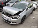 2011 VOLKSWAGEN GOLF GEN 6, PAIR, HATCH/WAGON, BLACK, 12/08-03/13 1K0857551N  1K0857552K SUNVISOR