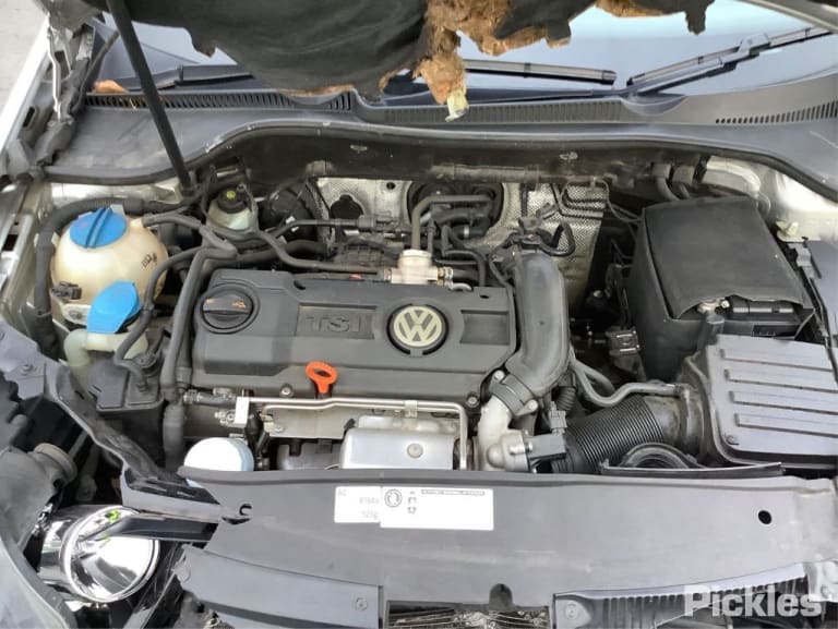 2011 VOLKSWAGEN GOLF GEN 6, PAIR, HATCH/WAGON, BLACK, 12/08-03/13 1K0857551N  1K0857552K SUNVISOR